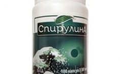 Spirulina lieknėjimui