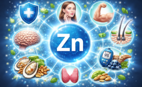 Cinkas – nauda organizmui, pasisavinimas