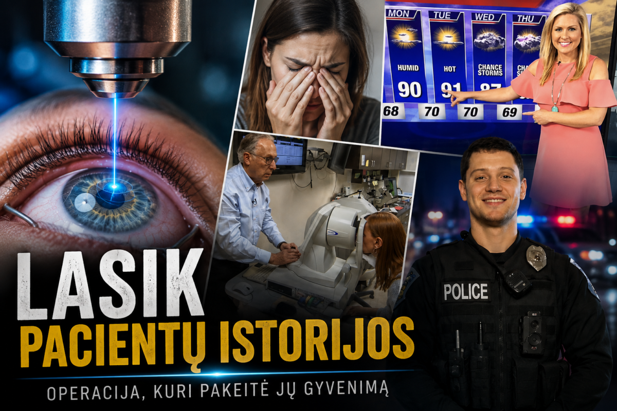Akių operacija, po kurios kilo tragiškų pasekmių? LASIK pacientų istorijos sulaukė dėmesio